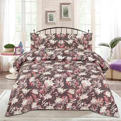 Pure Cotton Sating Export Quality King Size Bedsheet -BFHA735 (B) price in Pakistan