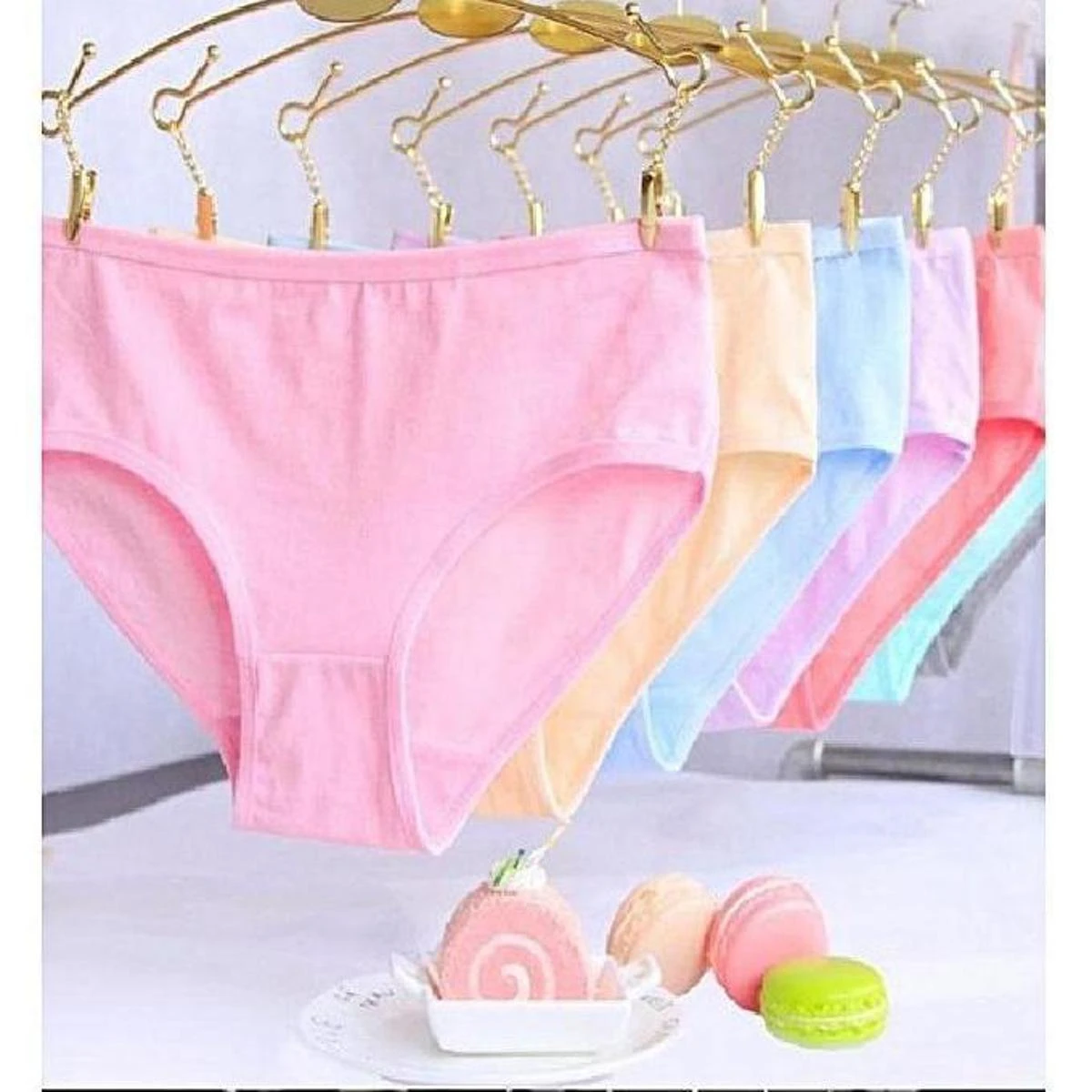 Pack Of 5 Soft Cotton Panties For Women price in Pakistan
