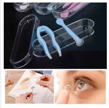 Cute Style Pocket Mini Contact Lens Case Travel Kit With Tweezer and Applicator price in Pakistan