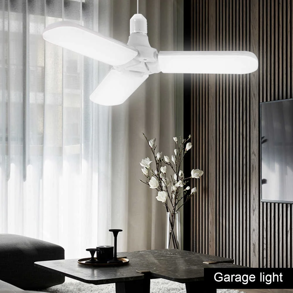 All-New High Quality 45W 6500K AC95-265V Foldable Fan Blade LED Bulb Angle price in Pakistan