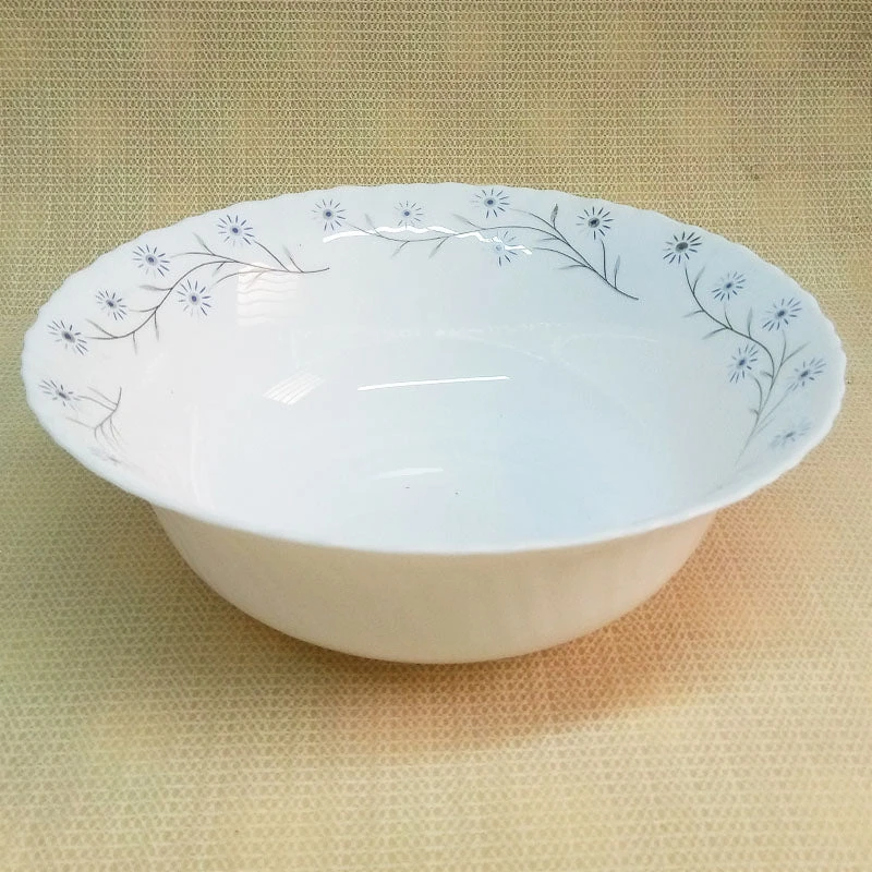 6 Pcs Opal Glass Marble Piyali 5.0 inch  Fruit Piyali price in Pakistan