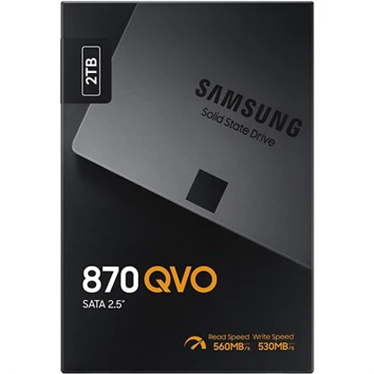 SSD 870 QVO SATA III 2.5 inch 2TB SSD MZ-77Q2T0BW price in Pakistan