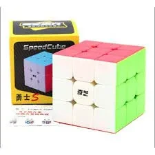 Stickerless 56mm Qiyi Warrior S Rubiks Cube 3×3 – Magic Speed Cube Puzzle Toys Rubik’s Cube 3×3, Memory and Responsiveness Rubik Cube, Concentration Rubic Cube ( 56mm ) Rubix Cube price in Pakistan