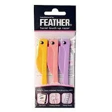 Pack Of 3 Tinkle Razors For Facial Hair, Remover Eyebrow Trimmer, Sharp Mini Makeup Shaper price in Pakistan