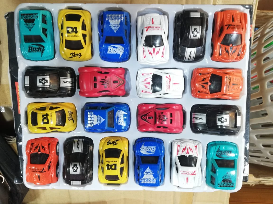 5 Plastic cars for kids boys babies toys pull back and go toy bike toy price in Pakistan