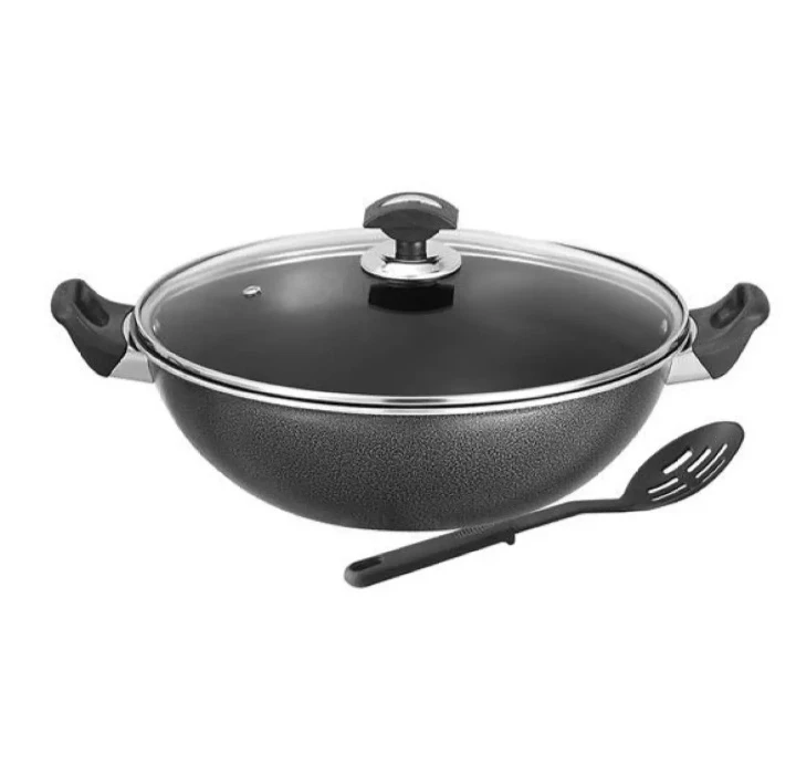 Non Stick Cookware Wok With Lid – Karahi 27cm (only karahi with lid ) price in Pakistan