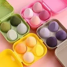 4pcs Makeup Sponge with Storage Box price in Pakistan