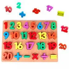 Preschool 2 in 1 Wooden ABC & Wooden 123 Puzzle Set for Kids Educational and Learning Toys Jigsaw Puzzle 3D Puzzle Board for Toddlers and Kids price in Pakistan