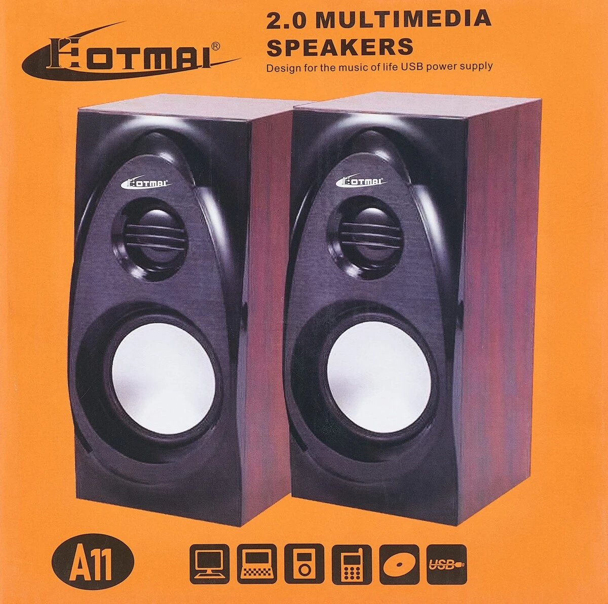 Hotmail A11 Multimedia Speaker – Black Buy Online at Best Price (EZZ) price in Pakistan