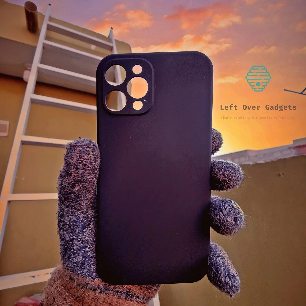 IPhone 12 Pro Max Silicone Cover 6.7 Inch Case by Baseus – Black price in Pakistan