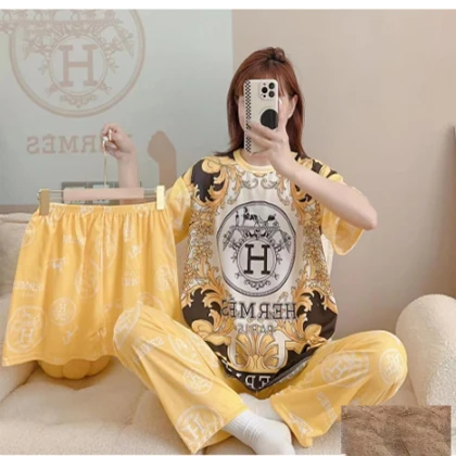 Girls Wear 3 in 1 Korean Loungewear Night Suit For Girls & WomenGirls Wear 3 in 1 Korean Loungewear Night Suit For Girls & Women price in Pakistan