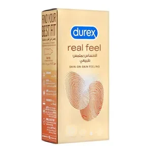 Durex Real Feel Condoms for Men – 10 Count For Real Skin on Skin Feeling Latex Free price in Pakistan