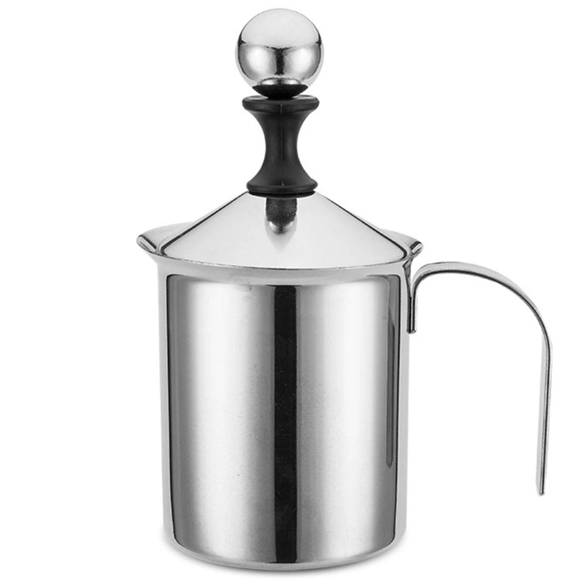 Manual Milk French Press Coffee Maker Stainless Steel Hand Pump Milk Foamer Handheld Milk Jug price in Pakistan