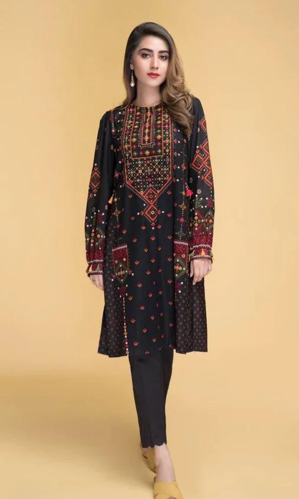 Maria.B – 2PC Embroidered Lawn Stuff price in Pakistan