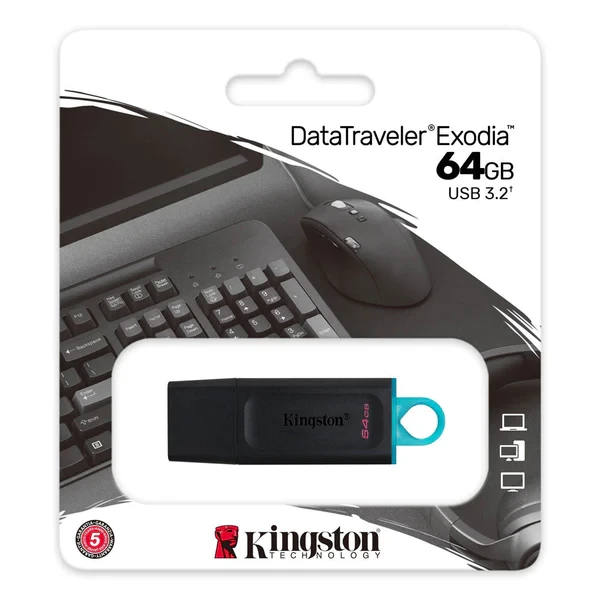 KINGSTON EXODIA DATATRAVELER USB FLASH DRIVE – 64 GB price in Pakistan