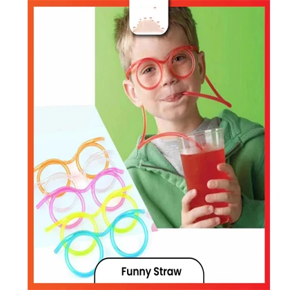 Soft Plastic Straw Flexible Glasses Drinking Straw price in Pakistan