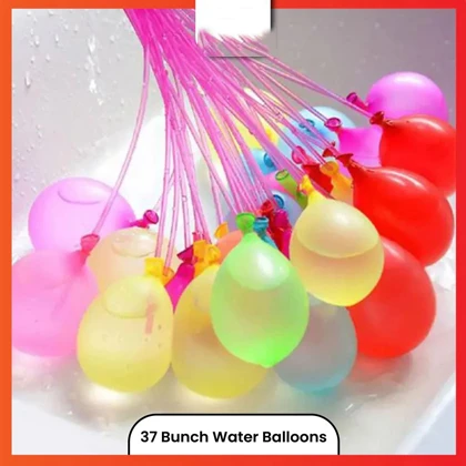 Bunch Of 37 Automatic Fill and Tie Magic Water Balloons price in Pakistan