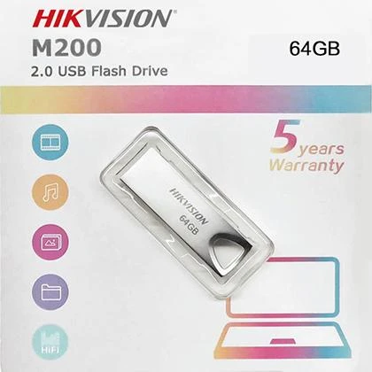 Hikvision M200 USB 2.0 Flash Drive 64GB Metal price in Pakistan