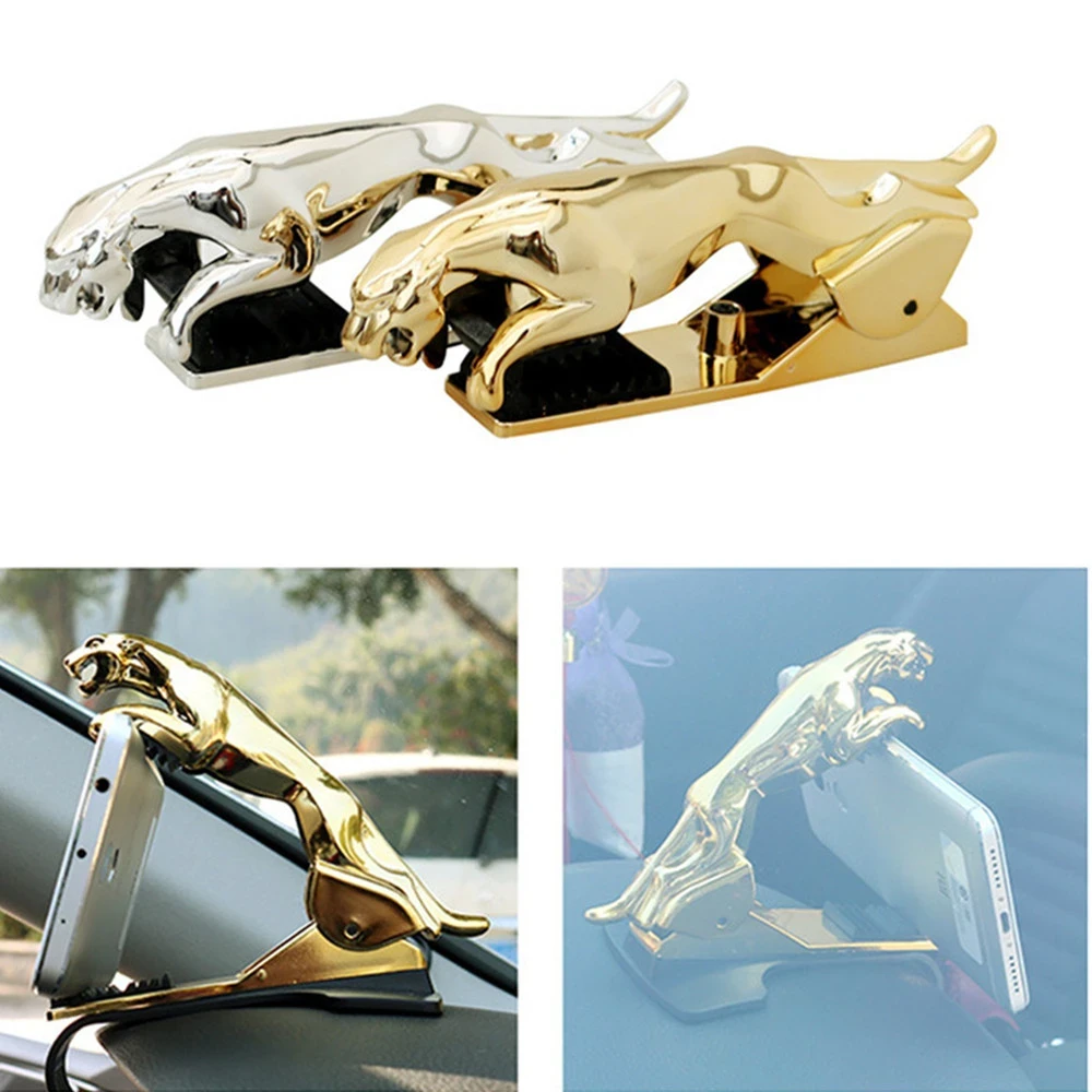 Tiger Car Mobile Holder Mobile Holder Car Decoration Panther Phone Holder 360 Rotation price in Pakistan