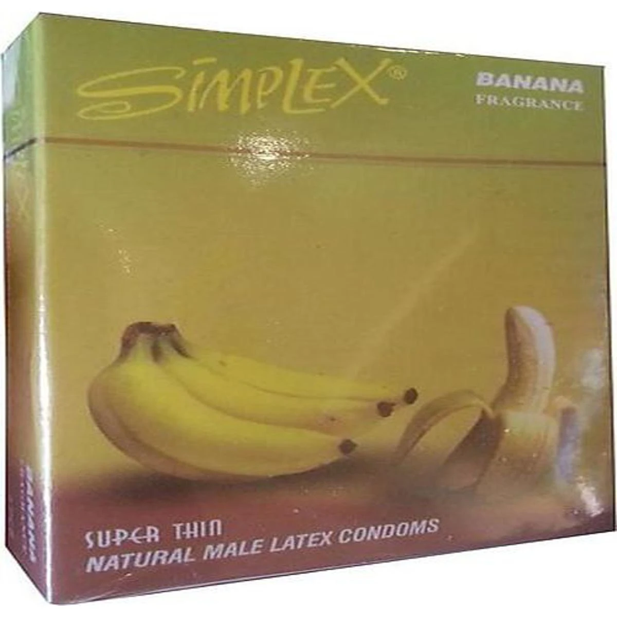 Simplex Flavored Condom Banana Pack Of 12 price in Pakistan