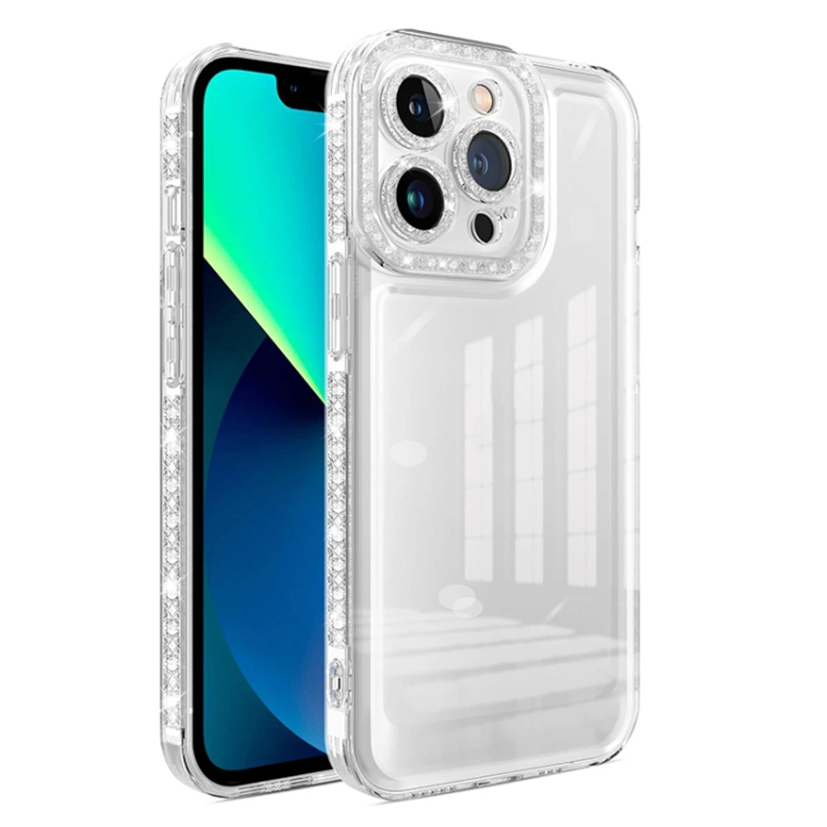 iPhone 12 Pro (6.1) Shinning Diamond Space Shockproof Phone Case price in Pakistan