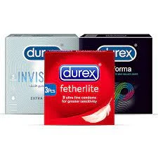 Durex -Pack of 3 – Performa Condoms Lubricated price in Pakistan