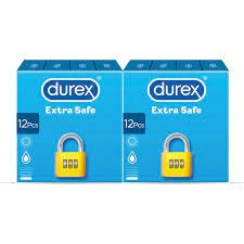 Durex Pack of 4 – Durex Extra Safe 12’s + Durex Flavours 12’s + Durex Performa 3’s + Durex Play Tingle Lube 50ml price in Pakistan