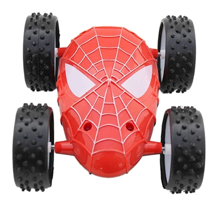 Mini Fancy Two Sided Spiderman Car (Balck-Red-Blue) price in Pakistan