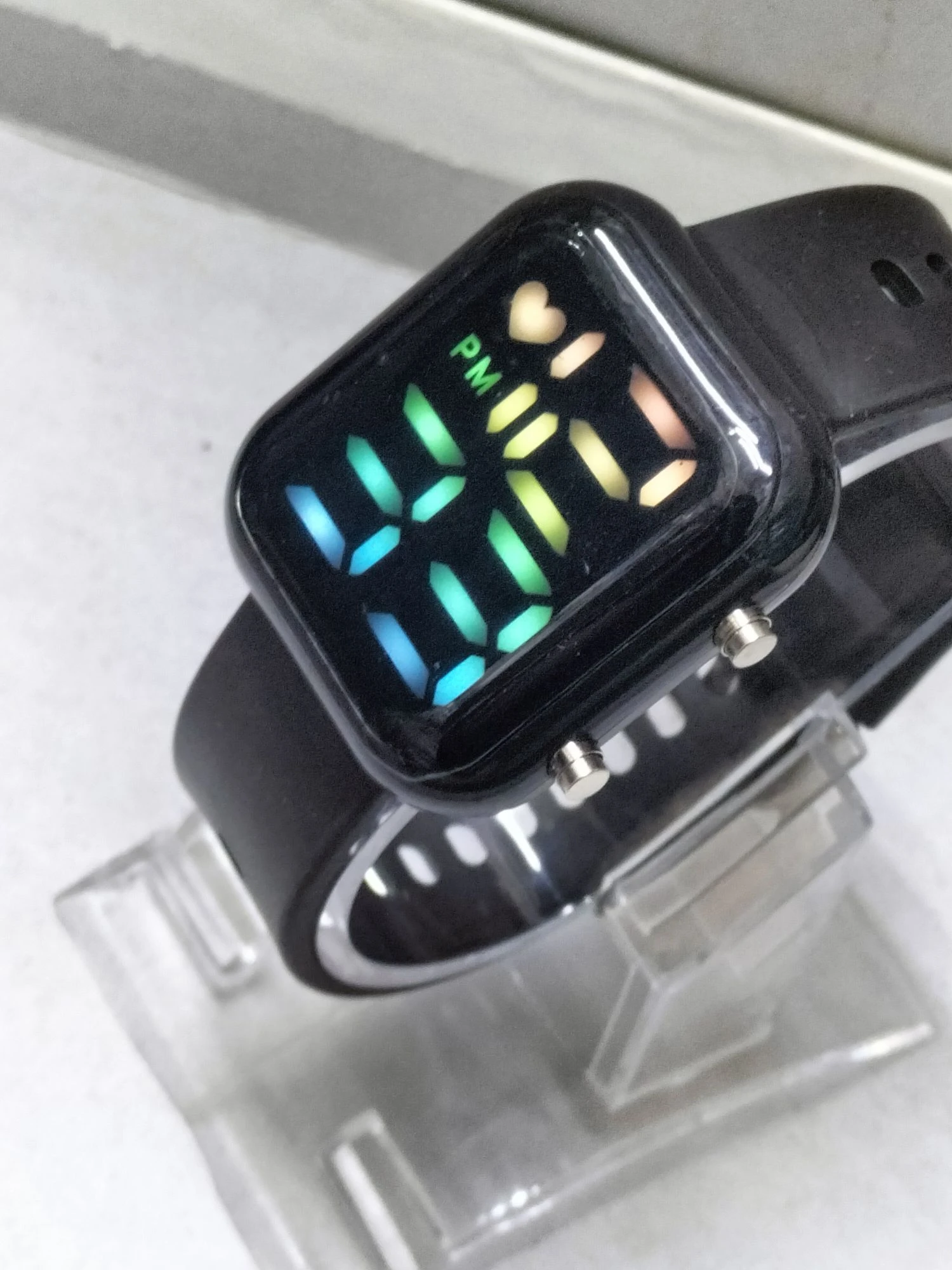 Beautiful Digital Led Watch for Girls stylish watches for girls silicone straps price in Pakistan