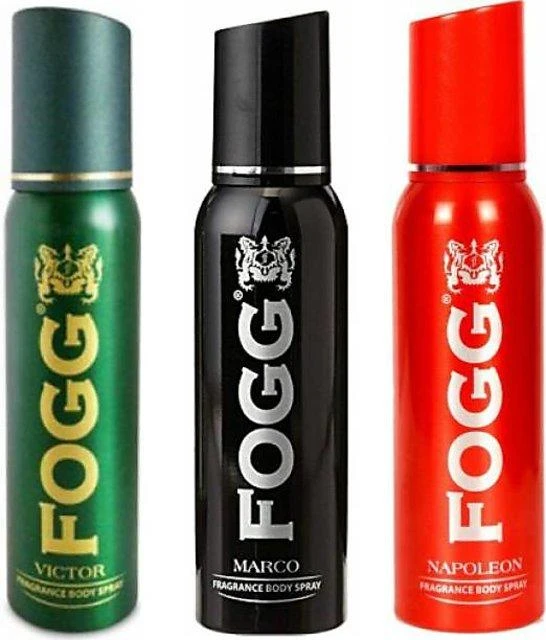 FOG Body Spray For Men – Pack of 3 (Victor+Napoleon+Marco) – Gift for Men price in Pakistan