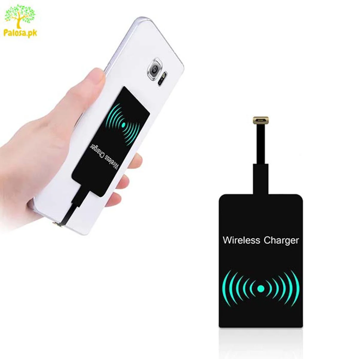 QI Universal Wireless Charger Receiver Micro USB Transmitter QI Mobile Wireless Charger price in Pakistan