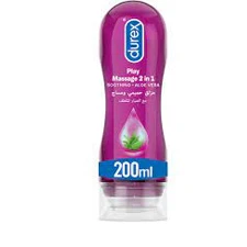 Durex Play 2 in 1 Lube Water Based Lube and Massage Gel with Soothing Aloe Vera 200ml price in Pakistan