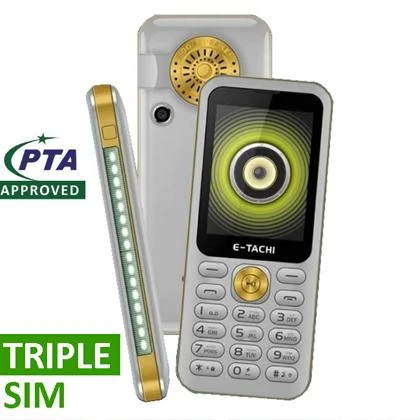 E Tachi E4 (3 Sim Phone) price in Pakistan