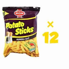 Potato Sticks Salt Pepper Flavor 12pcs price in Pakistan