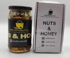 500g Dry Fruit Honey jar /Nuts in Honey / Pure and Natural Honey /Export Quality Honey price in Pakistan