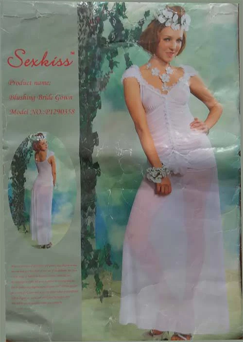 Blushing Sexkiss Bride Gown Nighty – P1290358 price in Pakistan
