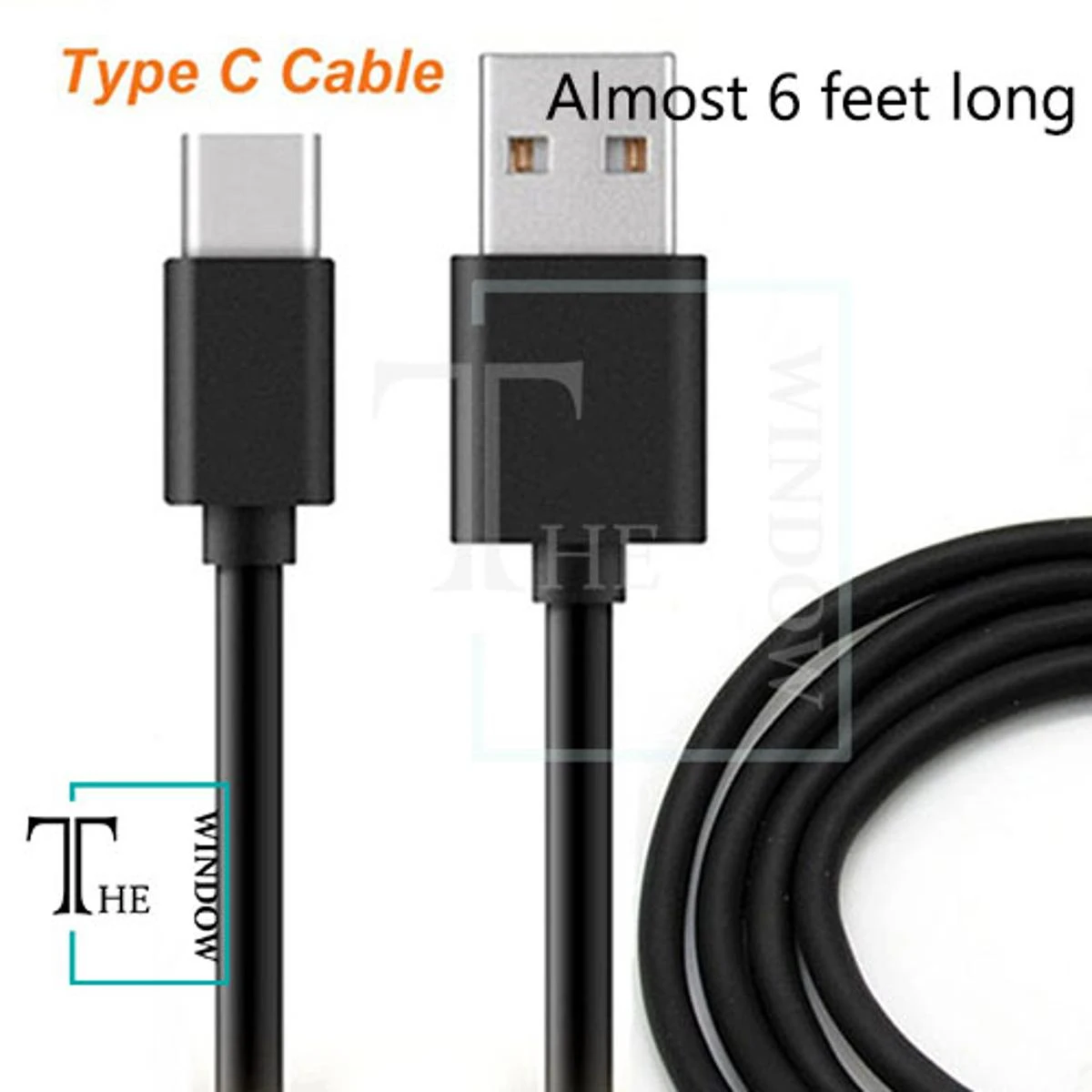 PD Fast Charging Data Cable Real me 3A type C – Type c Data Cable – long wire – 6 feet price in Pakistan