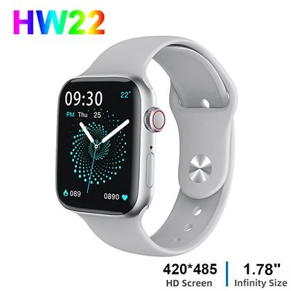 Origianl HW22 Smart Watch 1.75 Inch HD Large Screen Bluetooth Phone Call Custom Dial for Unisex price in Pakistan
