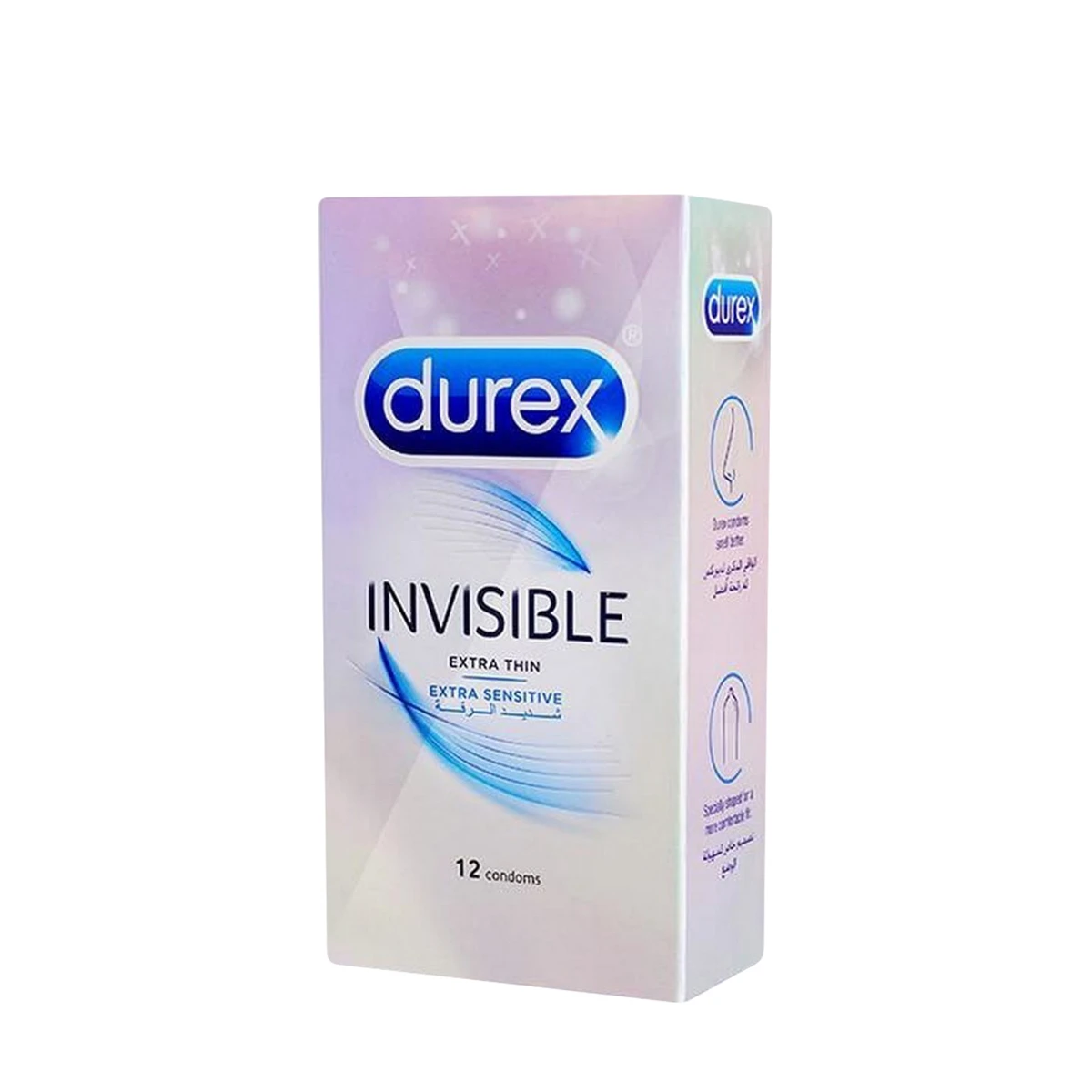 Durex Invisible Extra Thin And Sensitive Condoms 12s price in Pakistan
