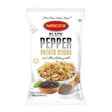 Nimco’s Black Pepper Potato Sticks 180g price in Pakistan