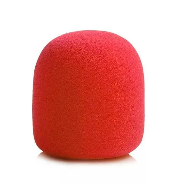 Professional Media Mic Foam Cover RED Color Mic Sponge (1 PCS) price in Pakistan