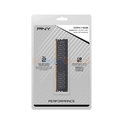 PNY 16GB DDR4 Desktop Ram 2666MHz MD16GSD42666 price in Pakistan