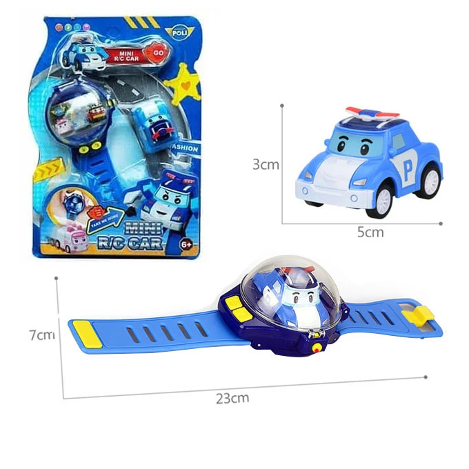 Remote Controlled Mini Police Car Smart Watch for Boys – Poli Blue price in Pakistan