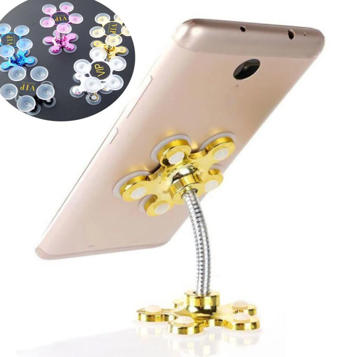 Magic Car Phone Mount Holder For iPhone XS Huawei Samsung S10 Plus 360 Degree Rotatable Mobile Phone Stand price in Pakistan