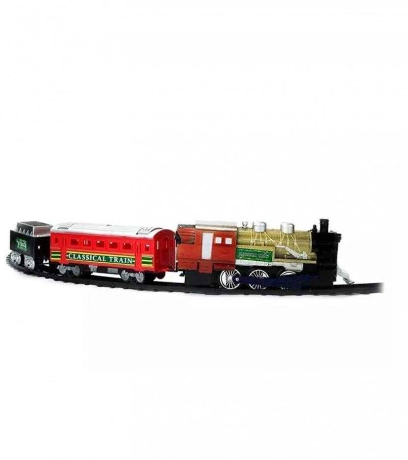 Battery Operated Simulation Electric Train & Train Set with Wide Size Track Toys for Kids price in Pakistan