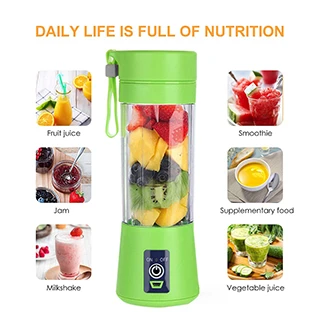 USB Rechargeable Juicer Blender 6 Blades Electric Mini Portable Personal Size Juicer Cup price in Pakistan