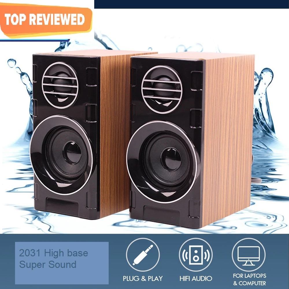 Ft-2031 Speaker  High Bass  Premium Quality  Best for ( LCD, Laptop, PC & Others ) price in Pakistan