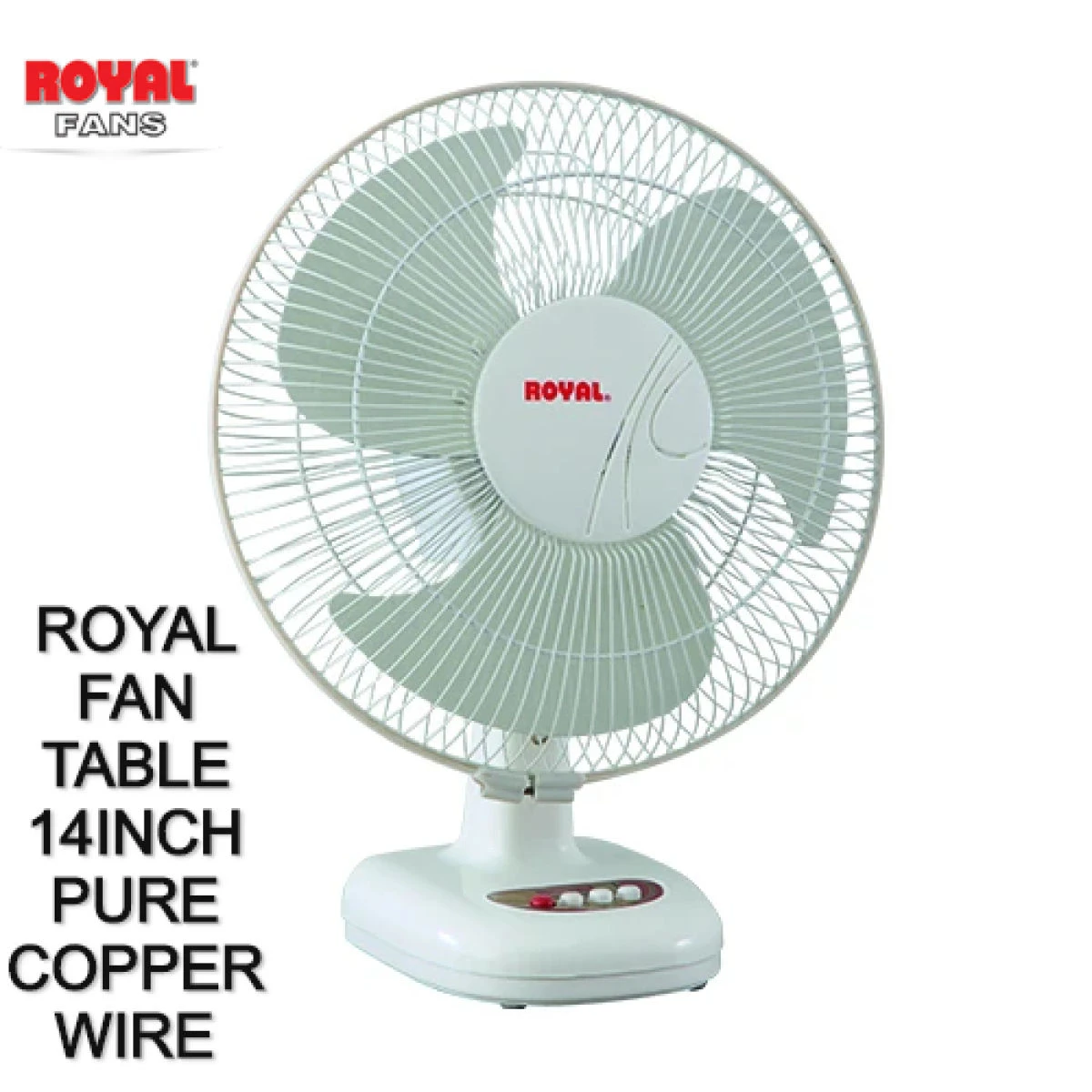 Royal Fan Table Fan 14 Inch Copper Winding price in Pakistan