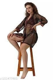 Full Body Sexy Stocking for Women & Girls, Black Flexible Nighty Free size, Fishnet price in Pakistan