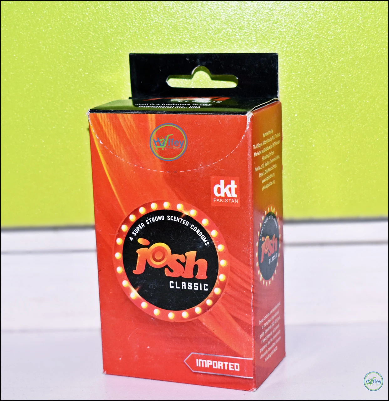 Josh Classic Condoms  Bulk Dispenser (12 x 4s) price in Pakistan